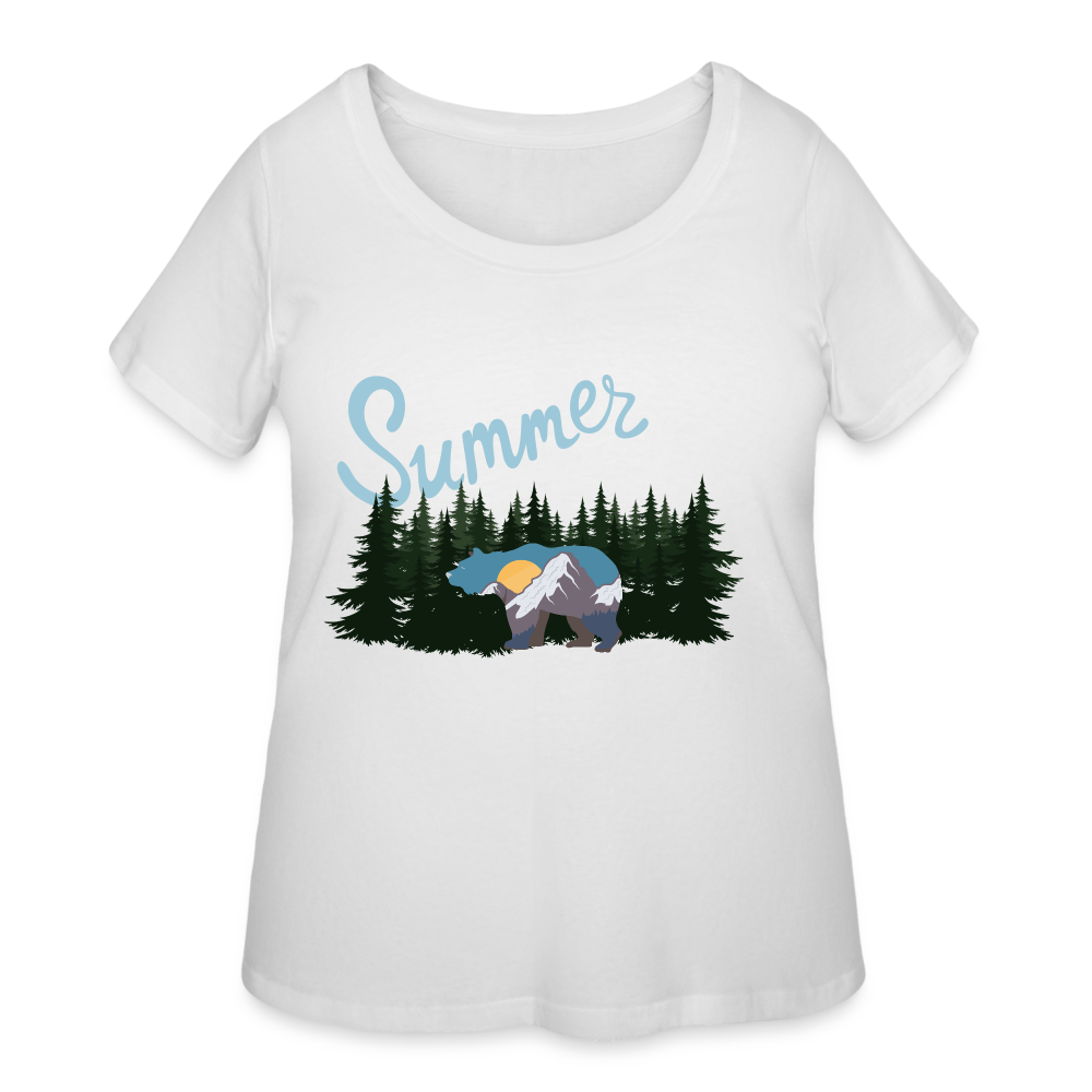 Women’s Curvy T-Shirt - white