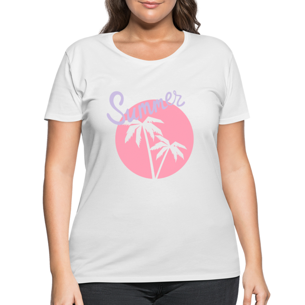 Women’s Curvy T-Shirt - white