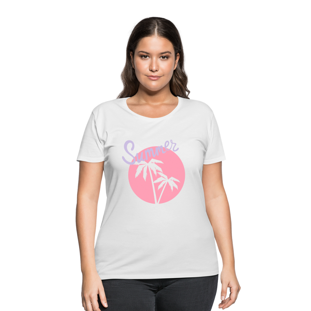 Women’s Curvy T-Shirt - white