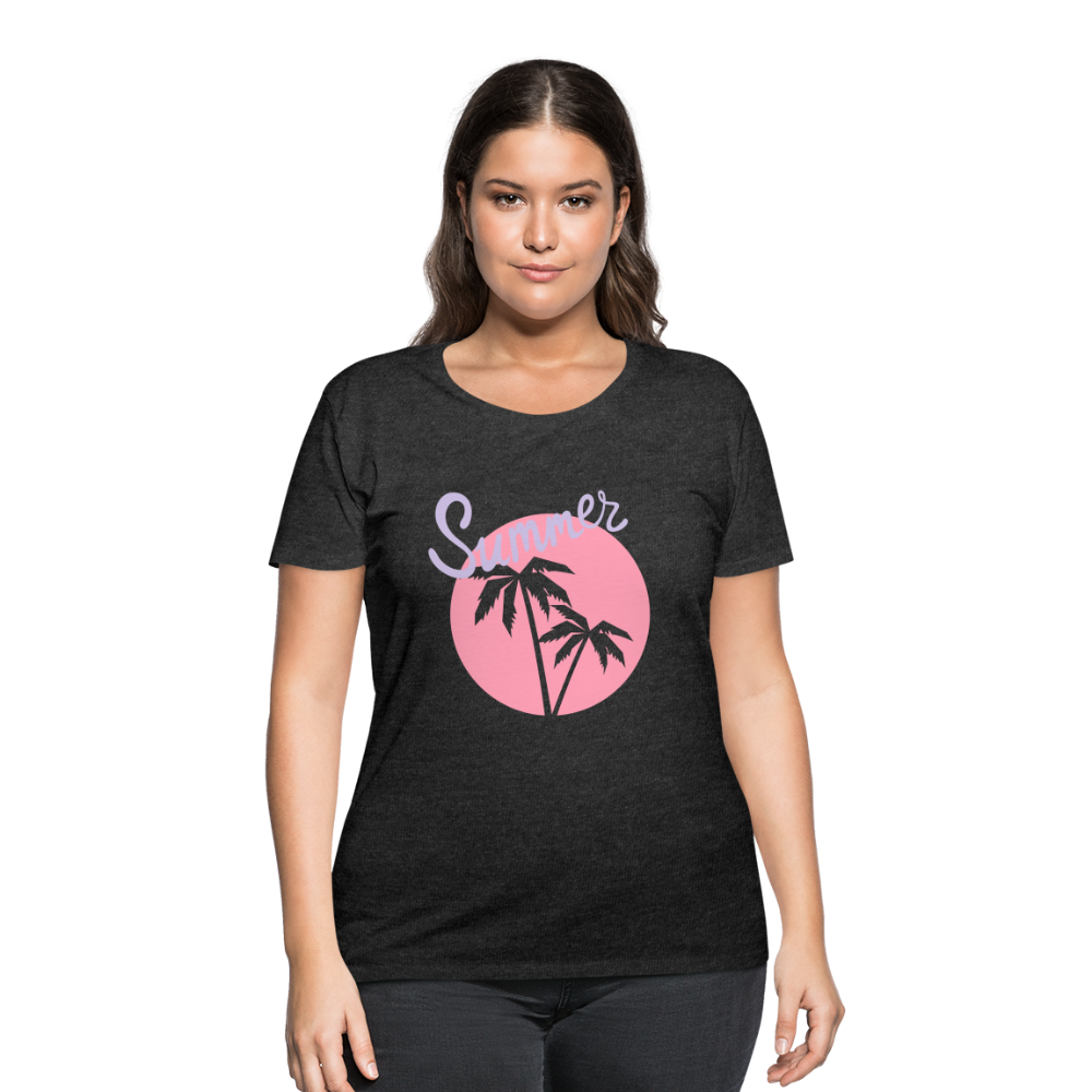 Women’s Curvy T-Shirt - deep heather