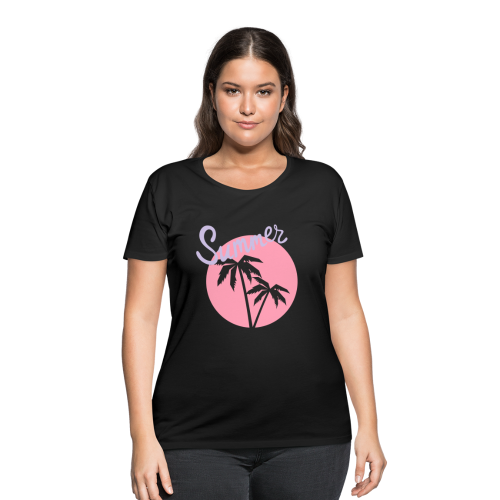 Women’s Curvy T-Shirt - black