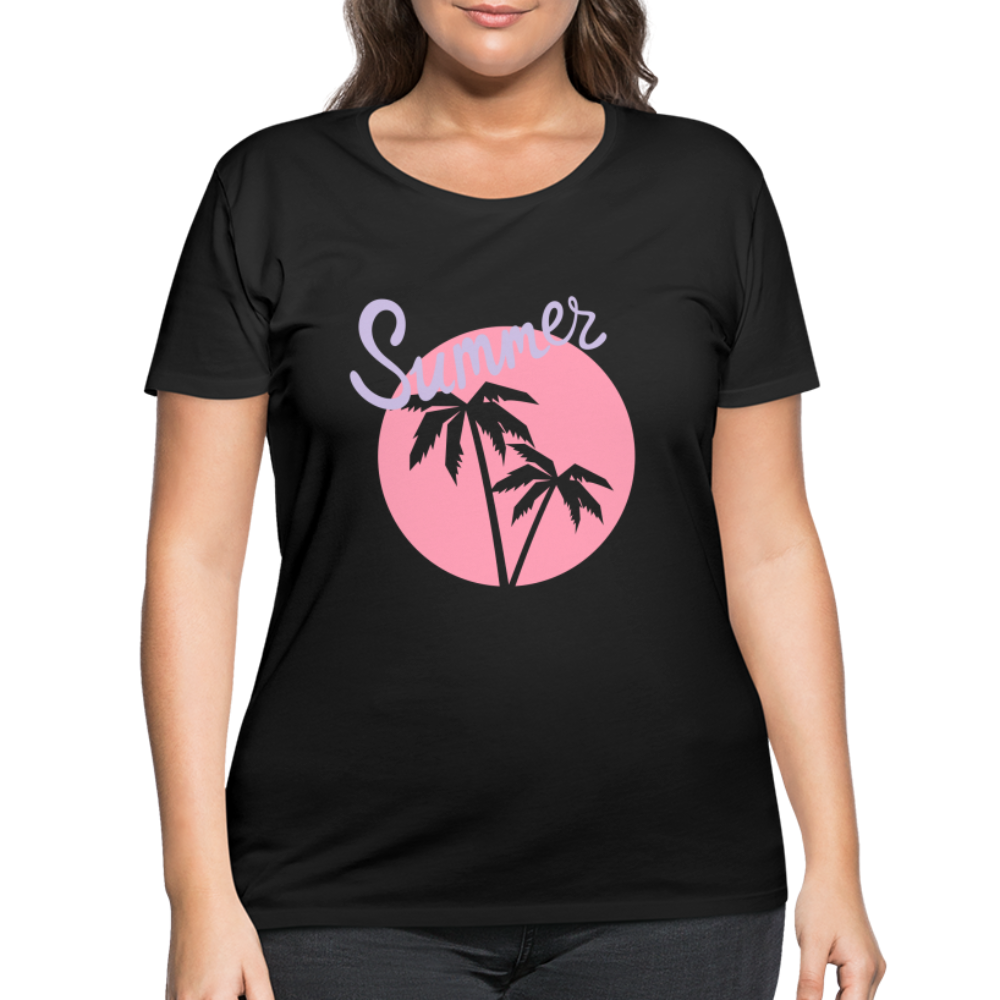 Women’s Curvy T-Shirt - black