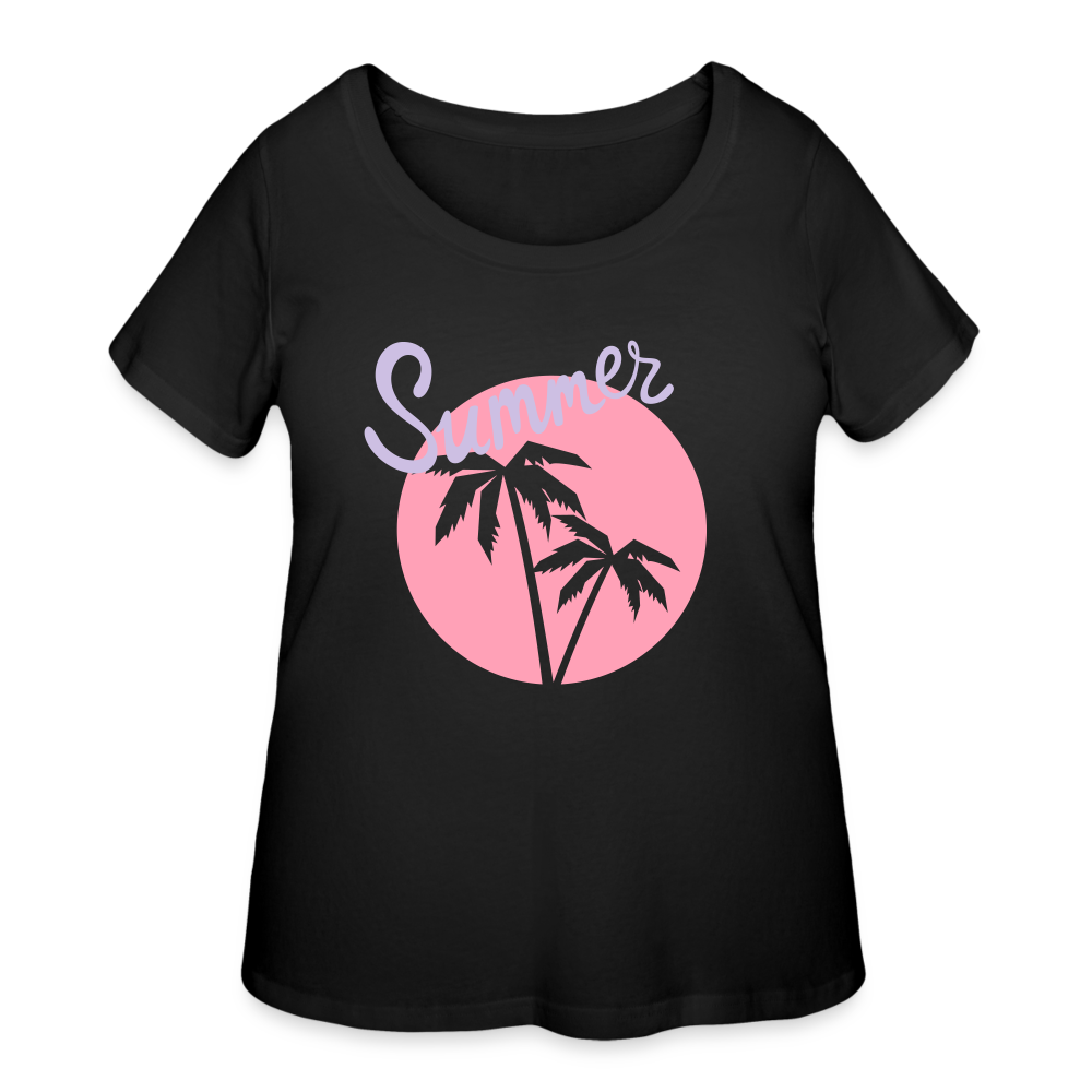 Women’s Curvy T-Shirt - black