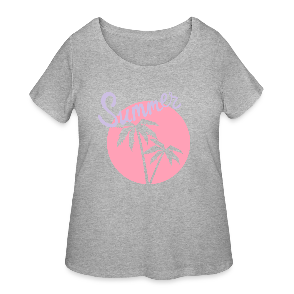 Women’s Curvy T-Shirt - heather gray