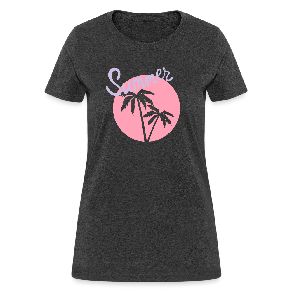 Women's T-Shirt - heather black