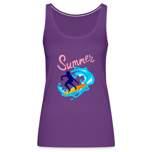 Women’s Premium Tank Top - purple