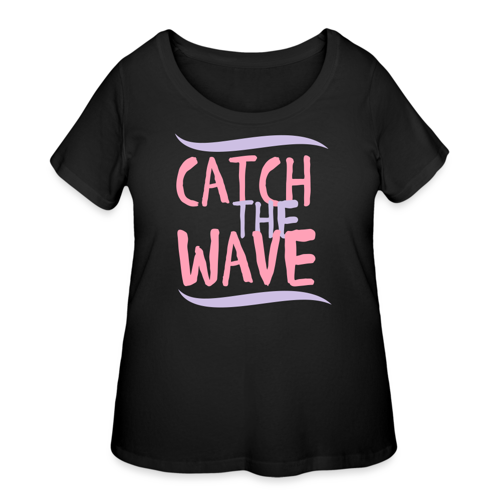 Women’s Curvy T-Shirt - black