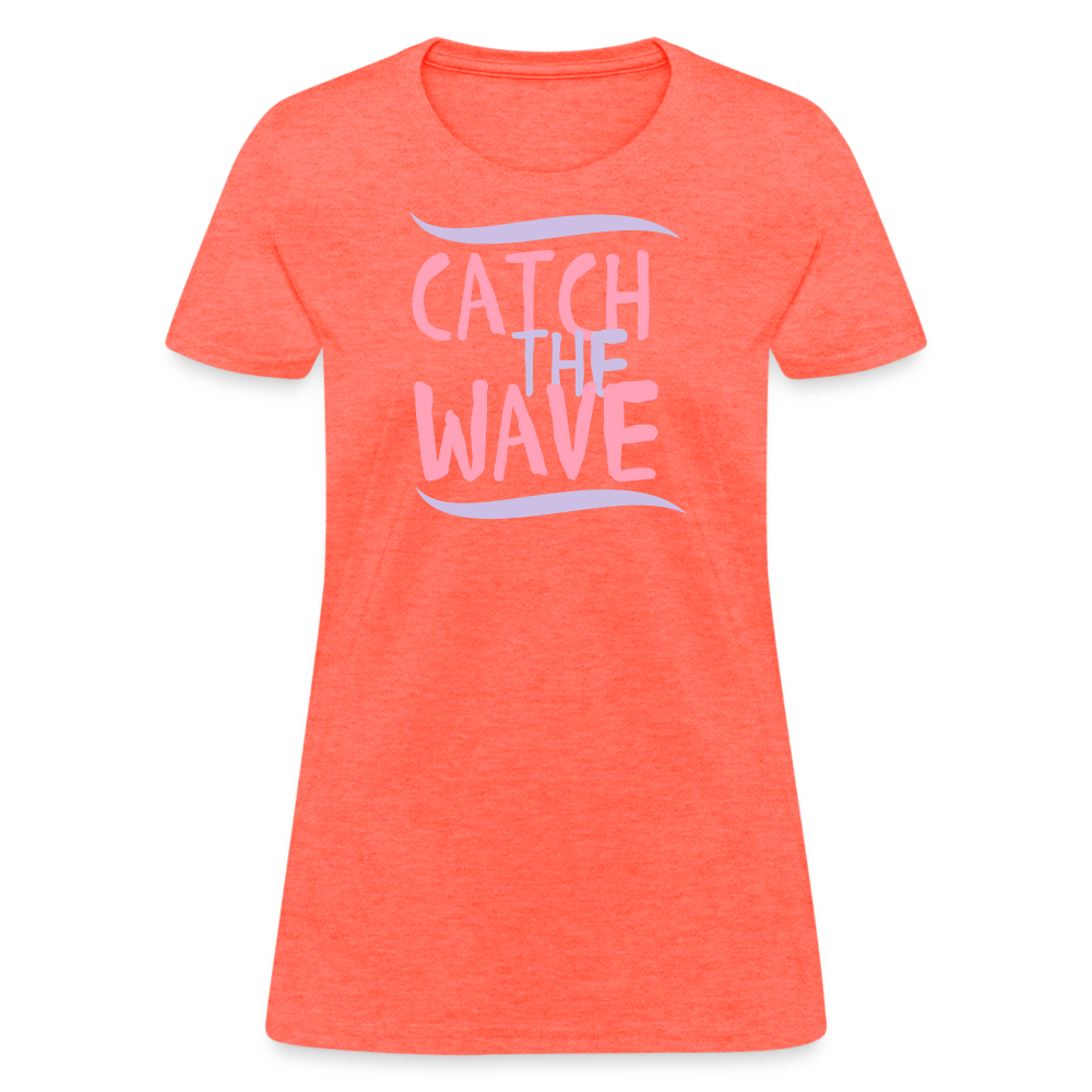 Women's T-Shirt - heather coral