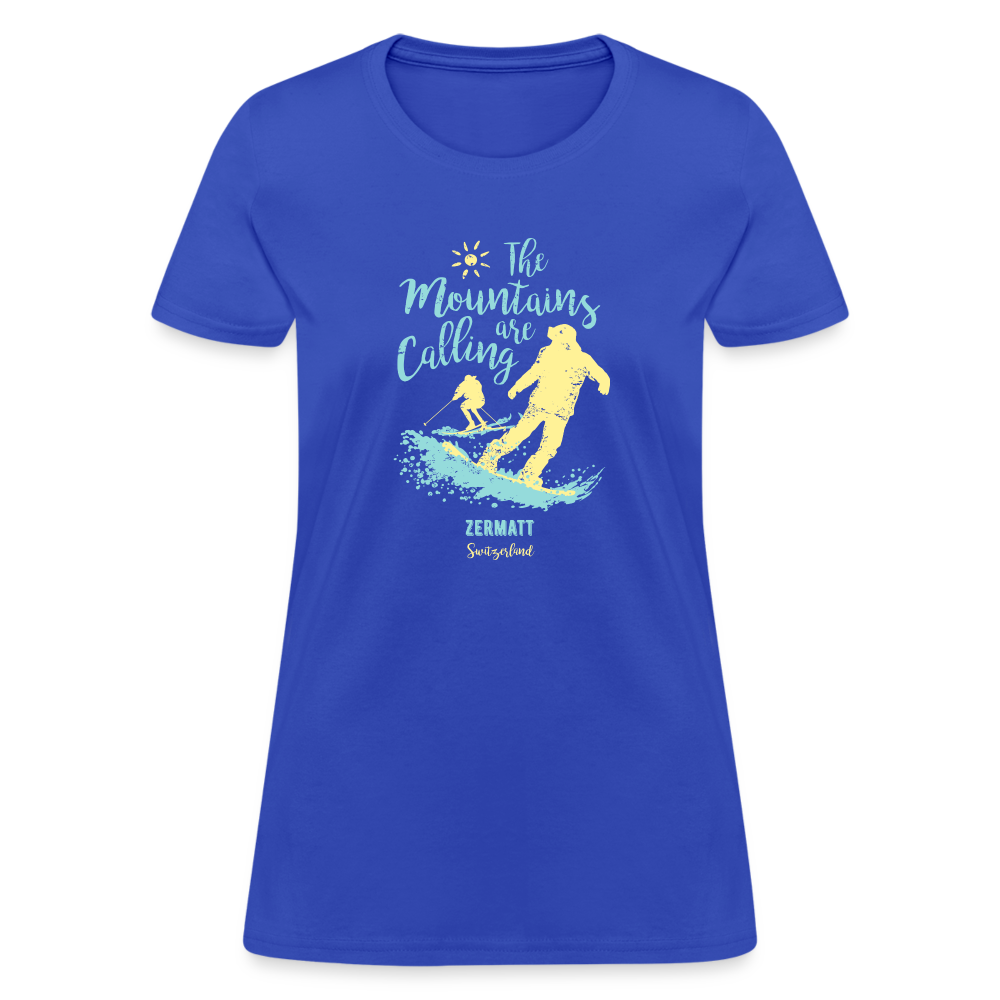 Women's T-Shirt - royal blue