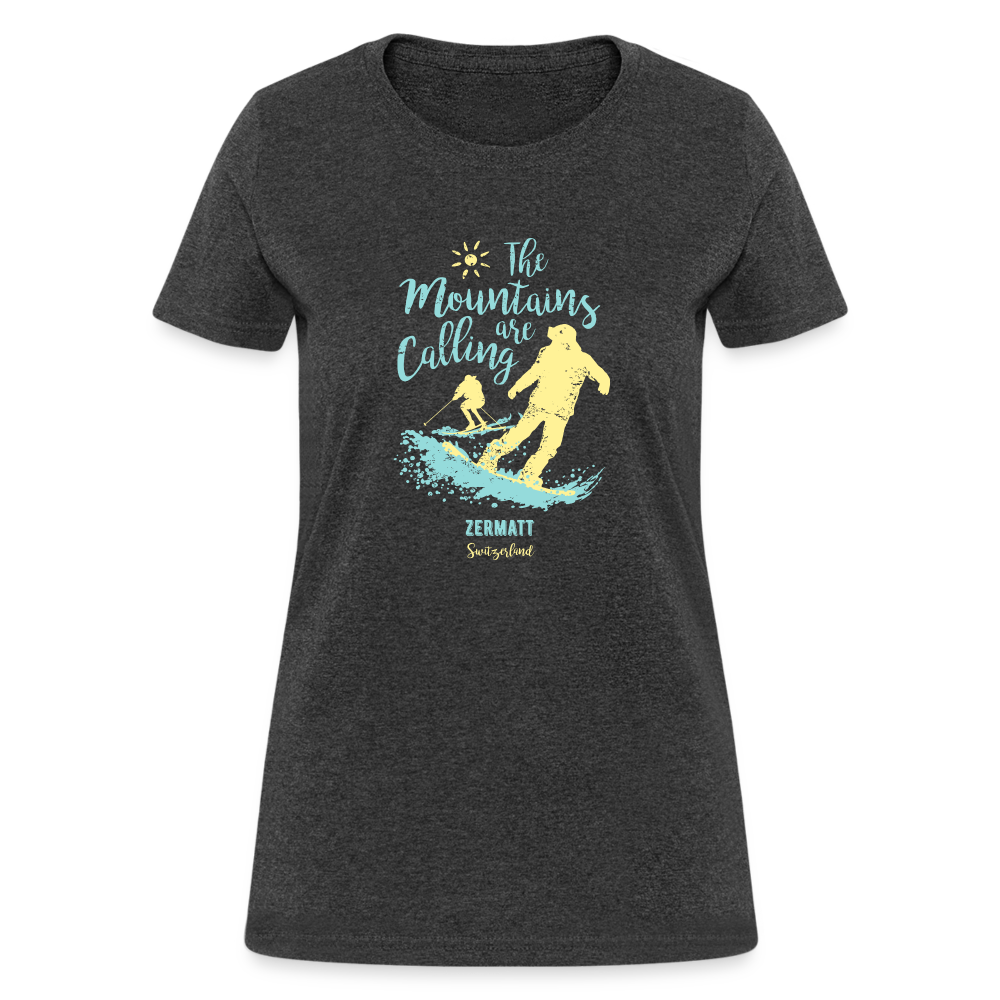 Women's T-Shirt - heather black