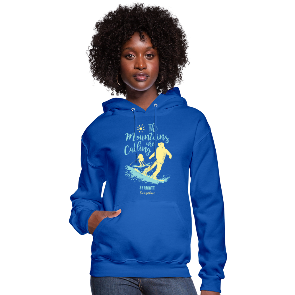 Women's Hoodie - royal blue