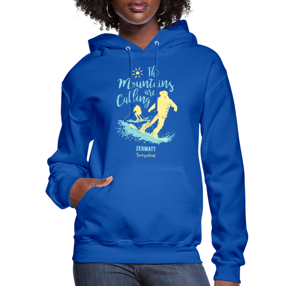 Women's Hoodie - royal blue