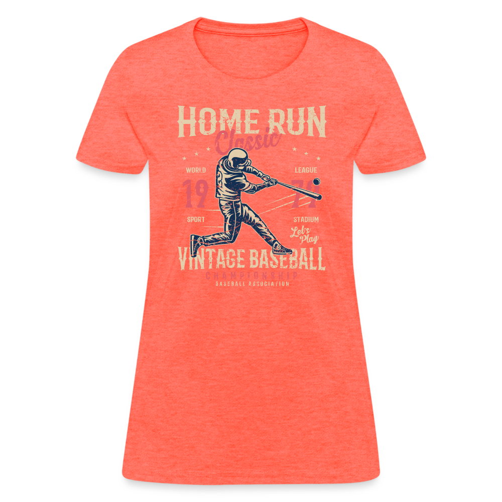 Women's T-Shirt - heather coral