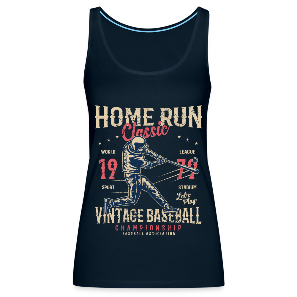 Women’s Premium Tank Top - deep navy