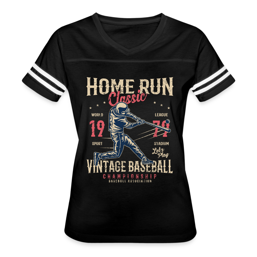 Women’s Vintage Sport T-Shirt - black/white