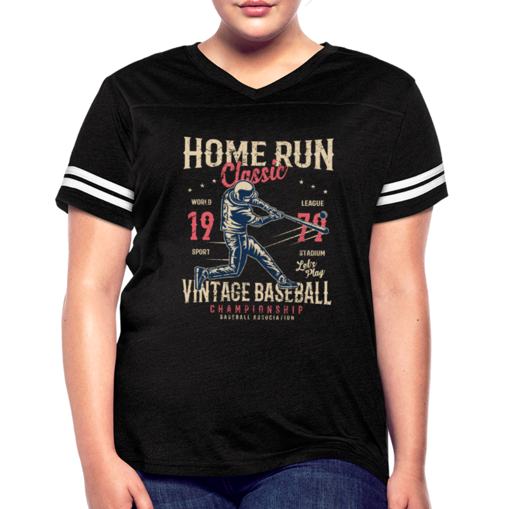 Women’s Vintage Sport T-Shirt - black/white