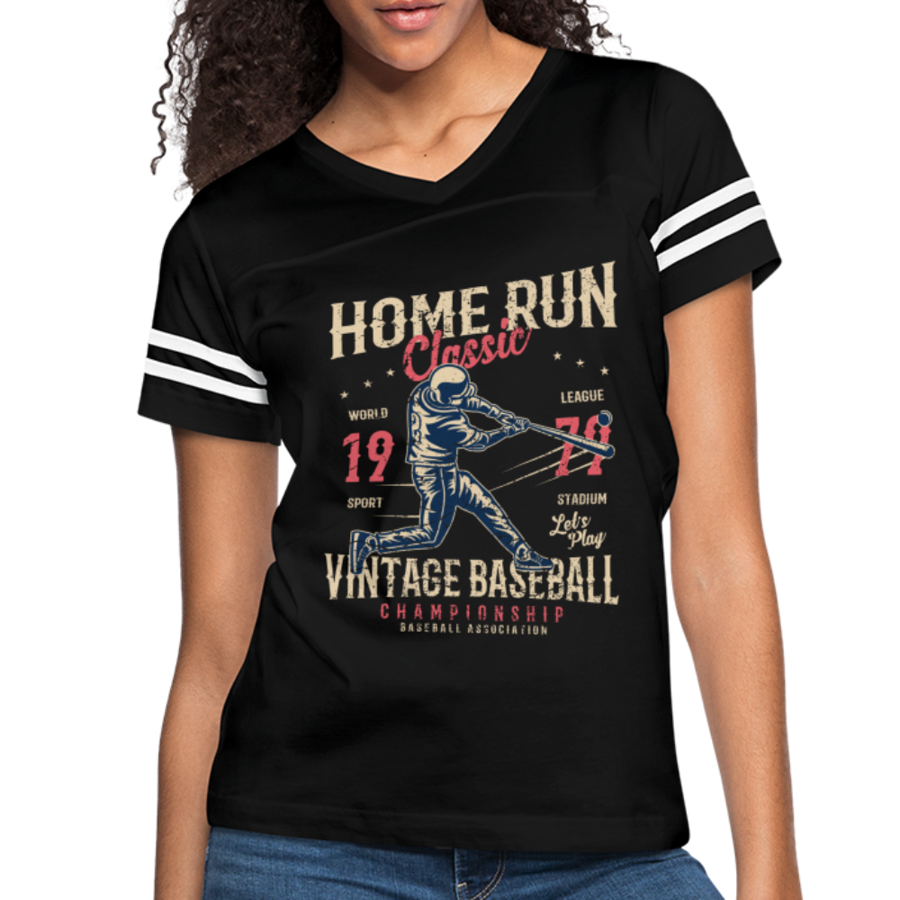 Women’s Vintage Sport T-Shirt - black/white