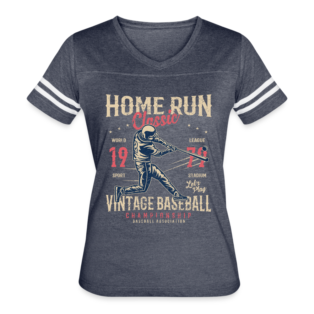 Women’s Vintage Sport T-Shirt - vintage navy/white