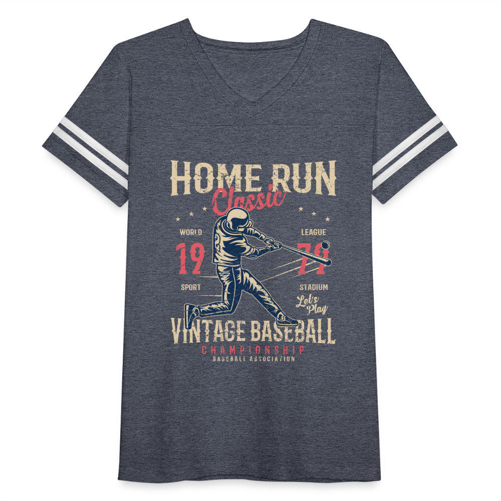 Women’s Vintage Sport T-Shirt - vintage navy/white