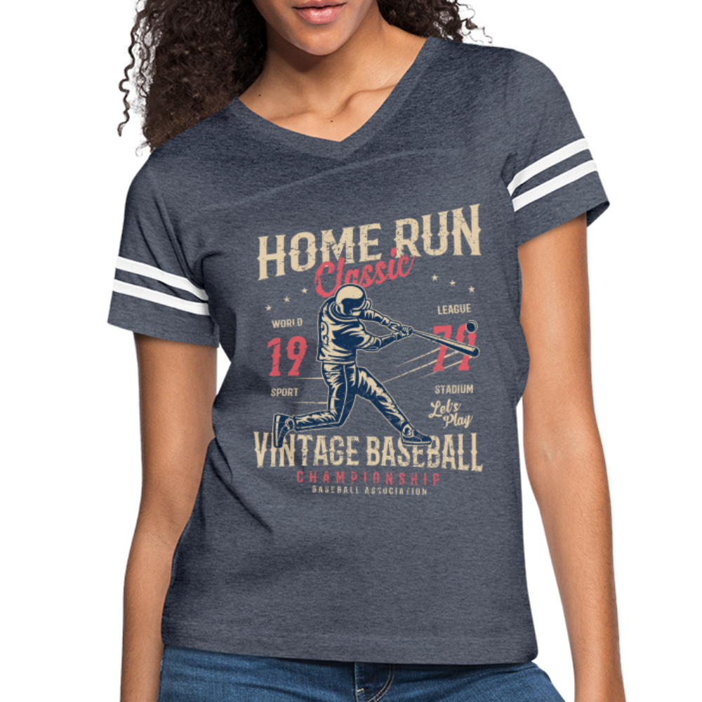 Women’s Vintage Sport T-Shirt - vintage navy/white