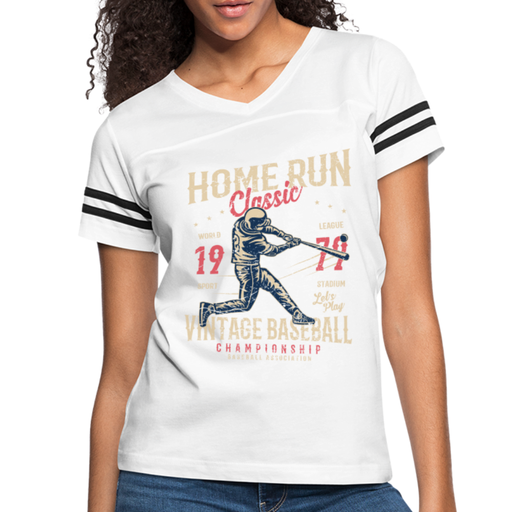 Women’s Vintage Sport T-Shirt - white/black