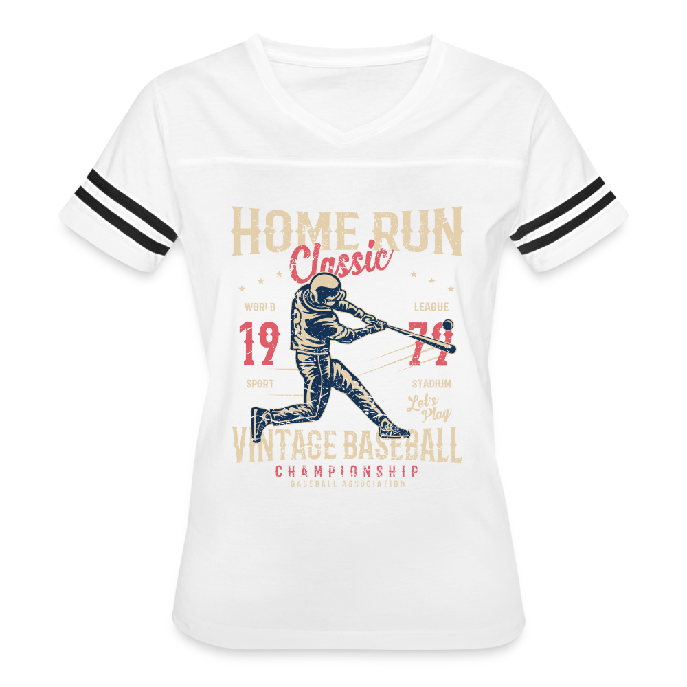 Women’s Vintage Sport T-Shirt - white/black