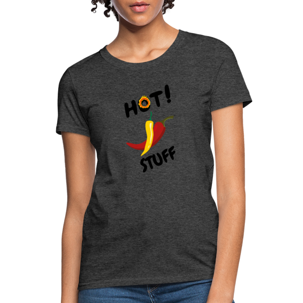 Women's T-Shirt - heather black