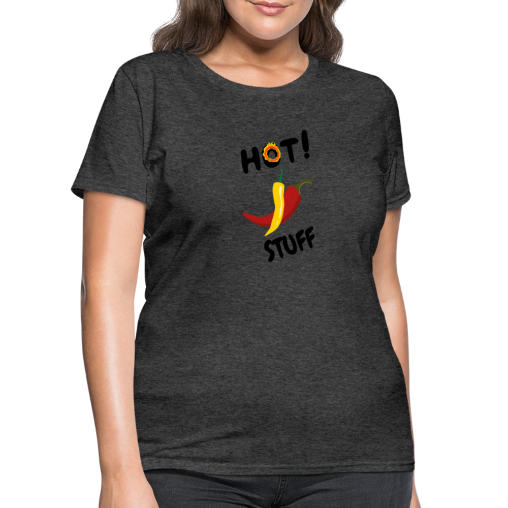 Women's T-Shirt - heather black