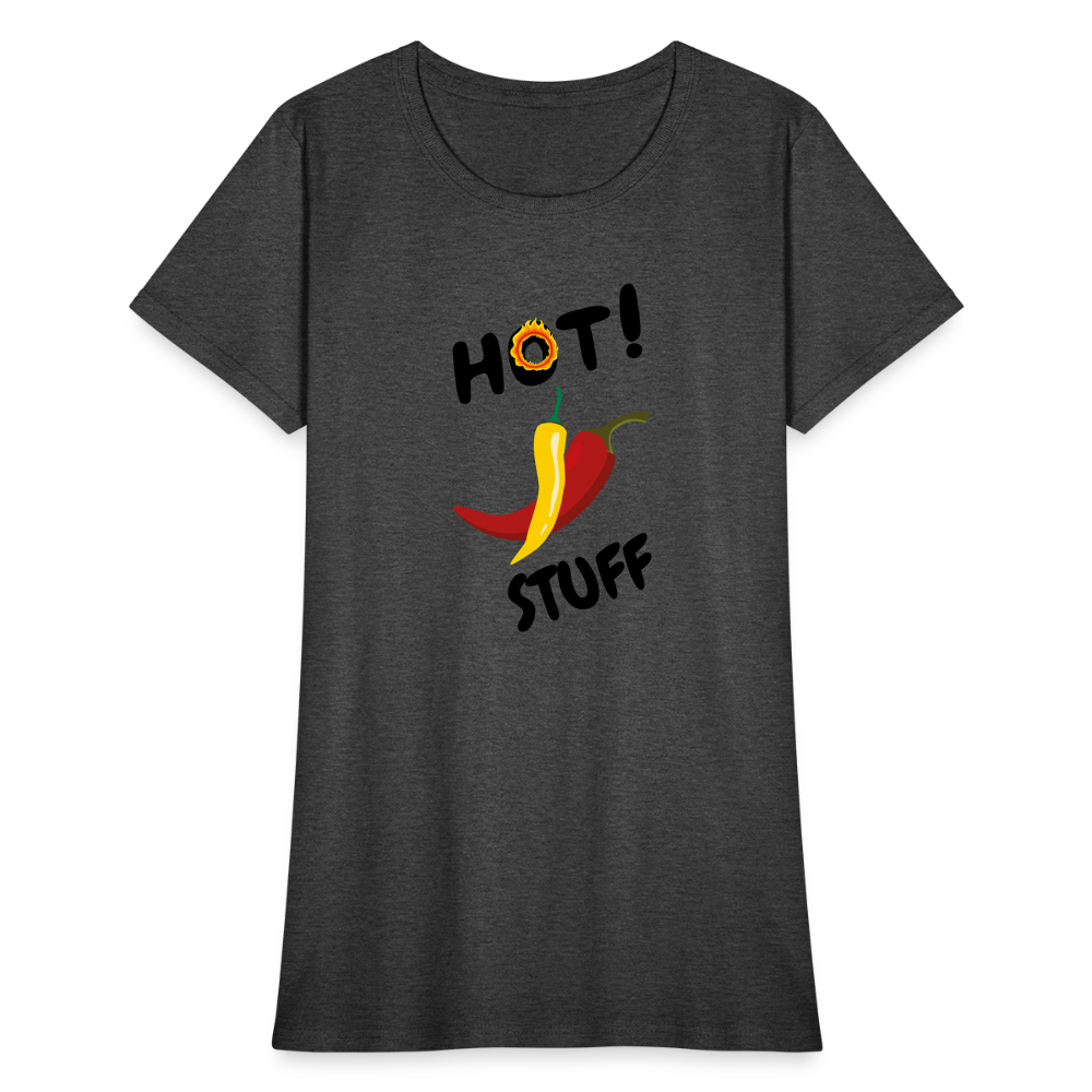 Women's T-Shirt - heather black