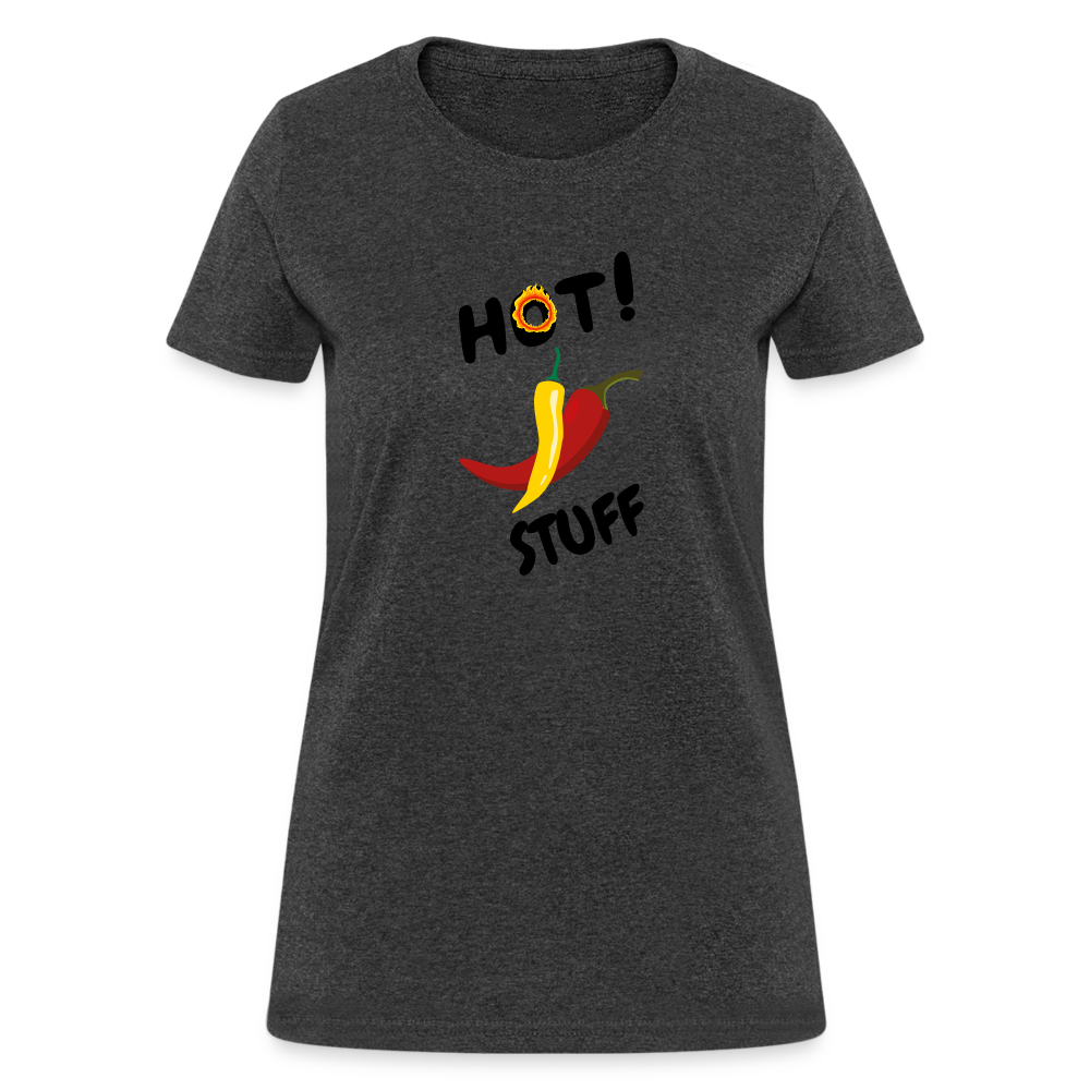 Women's T-Shirt - heather black