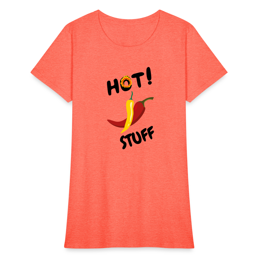 Women's T-Shirt - heather coral