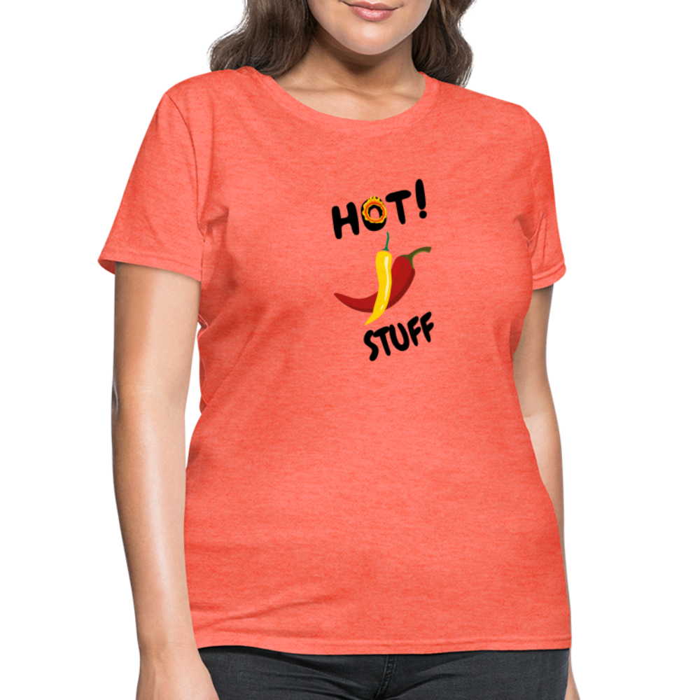 Women's T-Shirt - heather coral