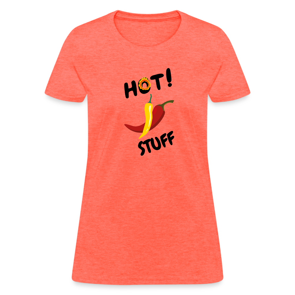 Women's T-Shirt - heather coral