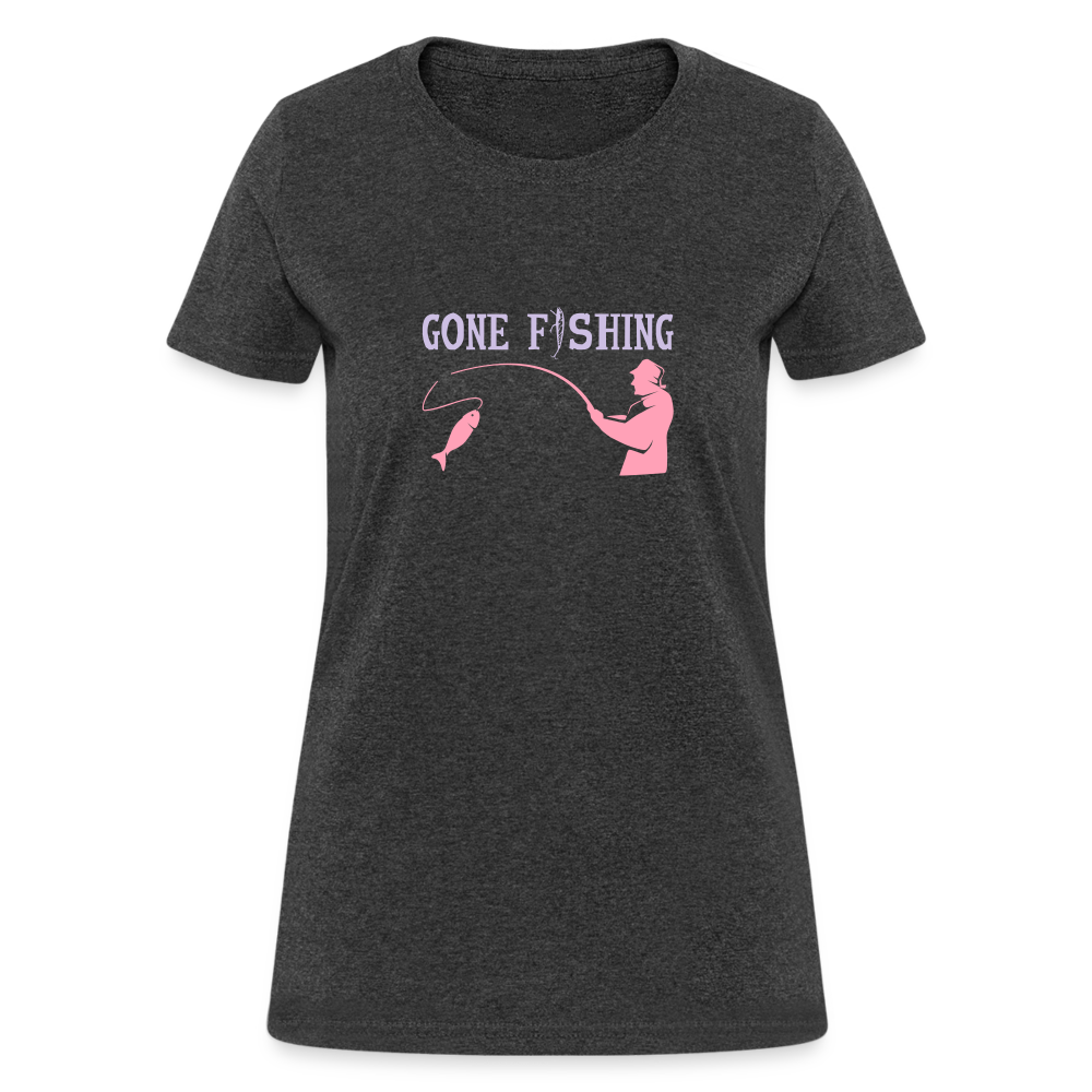 Women's T-Shirt - heather black