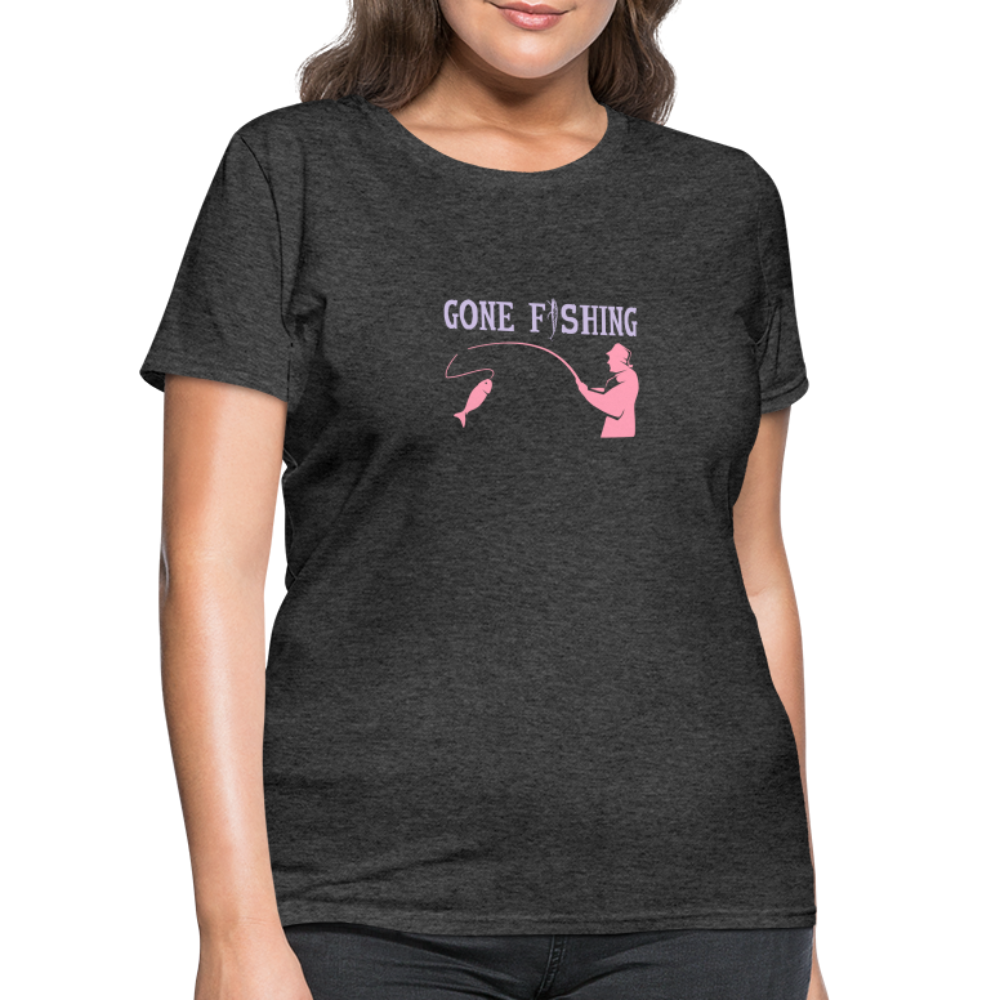 Women's T-Shirt - heather black