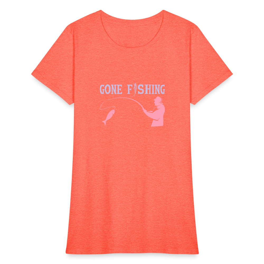 Women's T-Shirt - heather coral