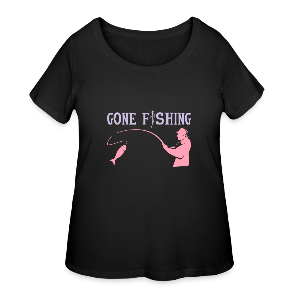 Women’s Curvy T-Shirt - black