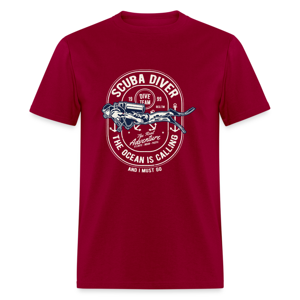 Unisex Classic T-Shirt - dark red