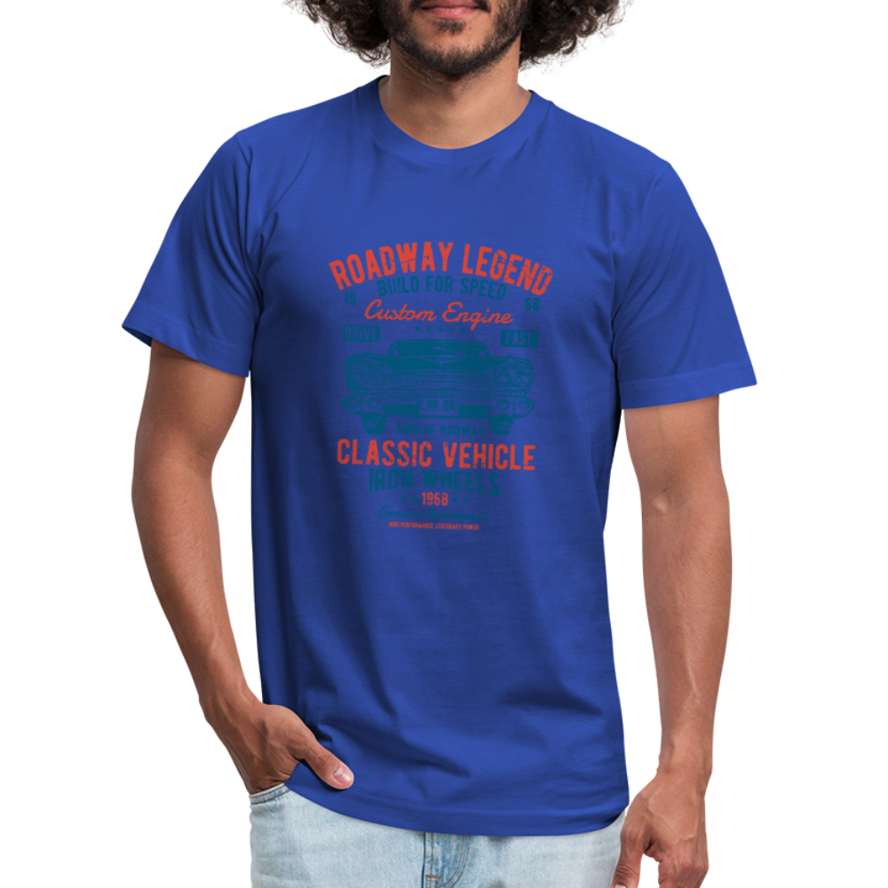 Unisex Jersey T-Shirt by Bella + Canvas - royal blue