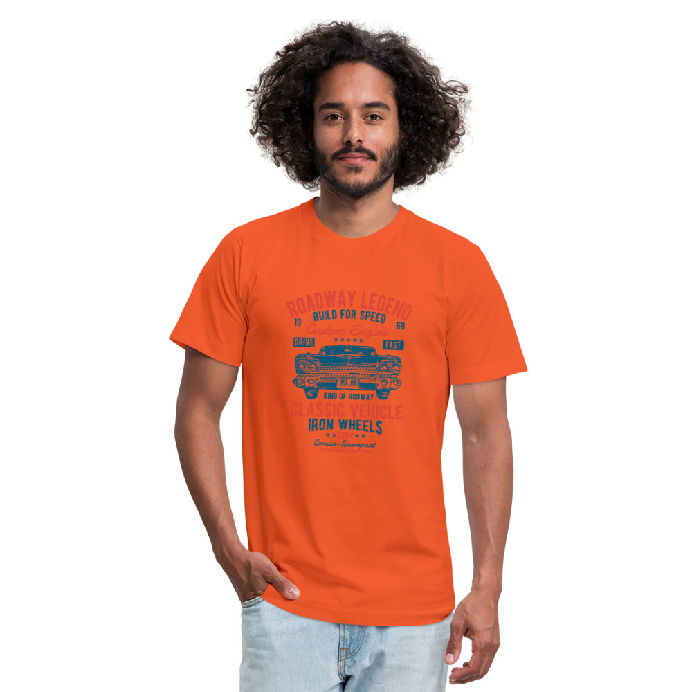 Unisex Jersey T-Shirt by Bella + Canvas - orange