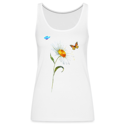 Women’s Premium Tank Top - white