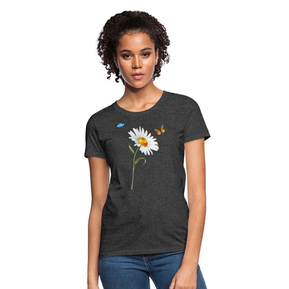 Women's T-Shirt - heather black