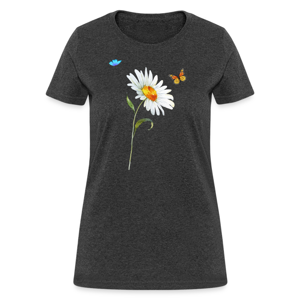 Women's T-Shirt - heather black