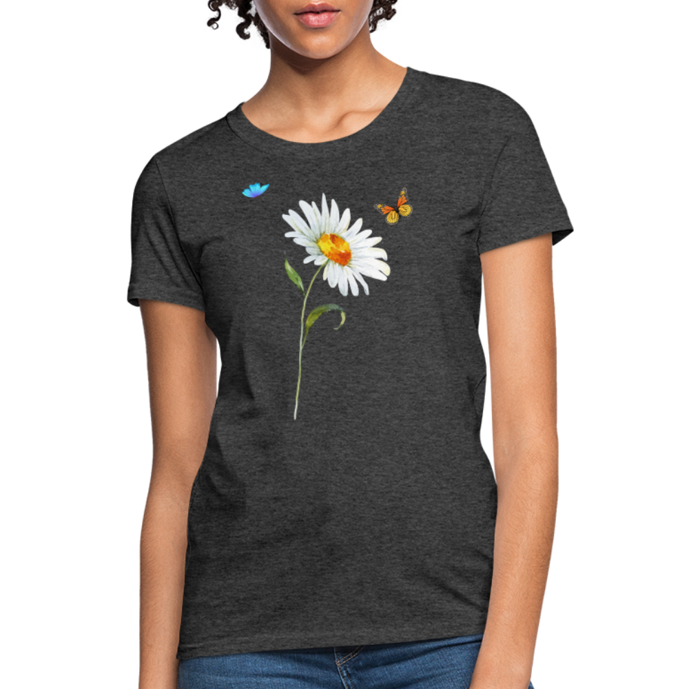 Women's T-Shirt - heather black