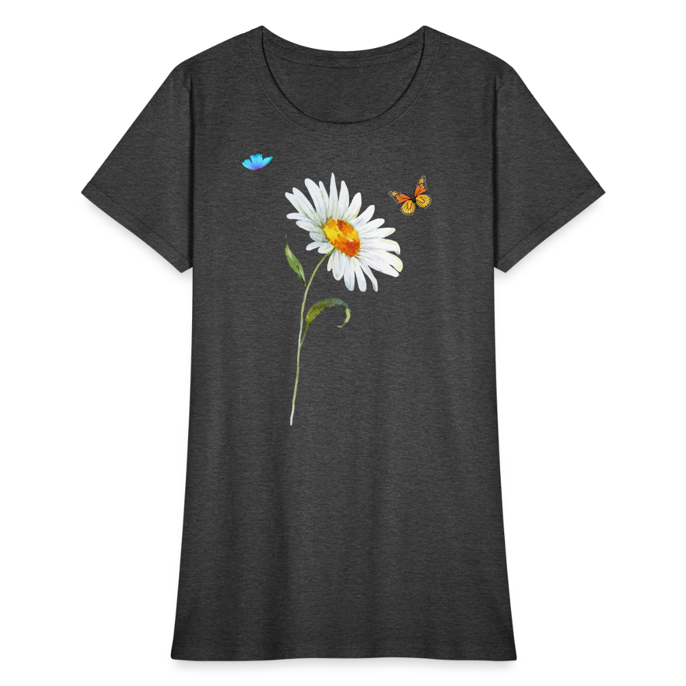 Women's T-Shirt - heather black