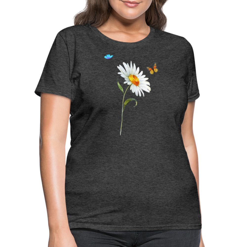 Women's T-Shirt - heather black