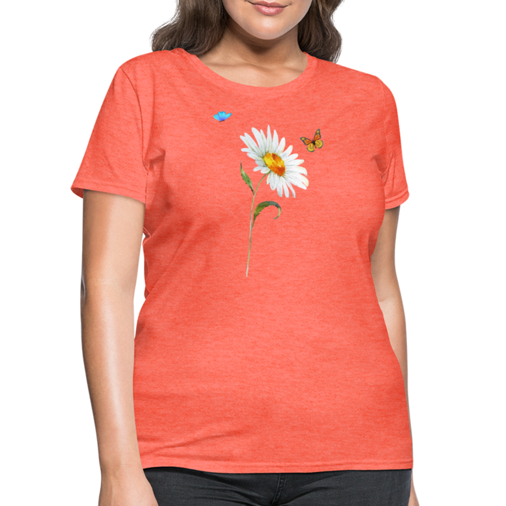 Women's T-Shirt - heather coral