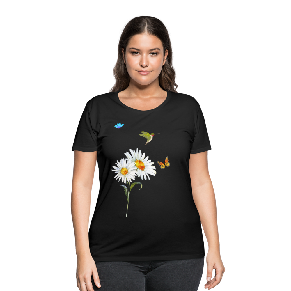 Women’s Curvy T-Shirt - black