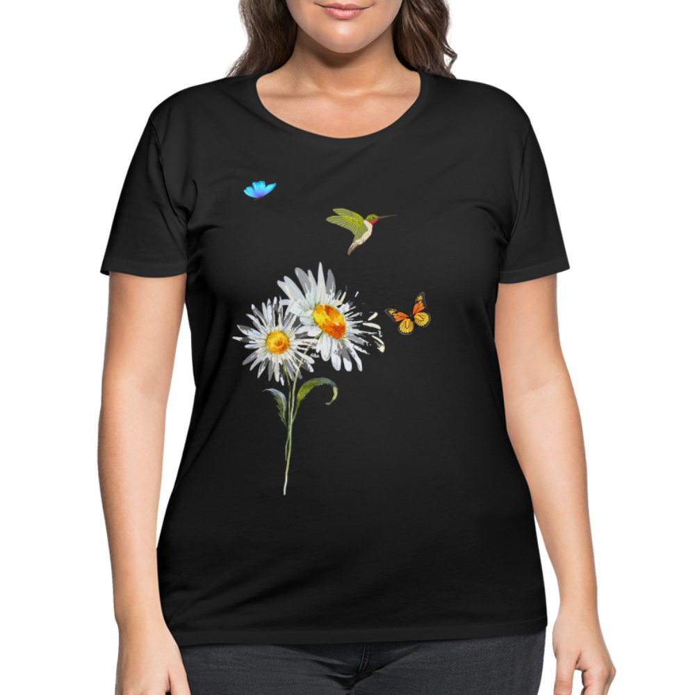 Women’s Curvy T-Shirt - black