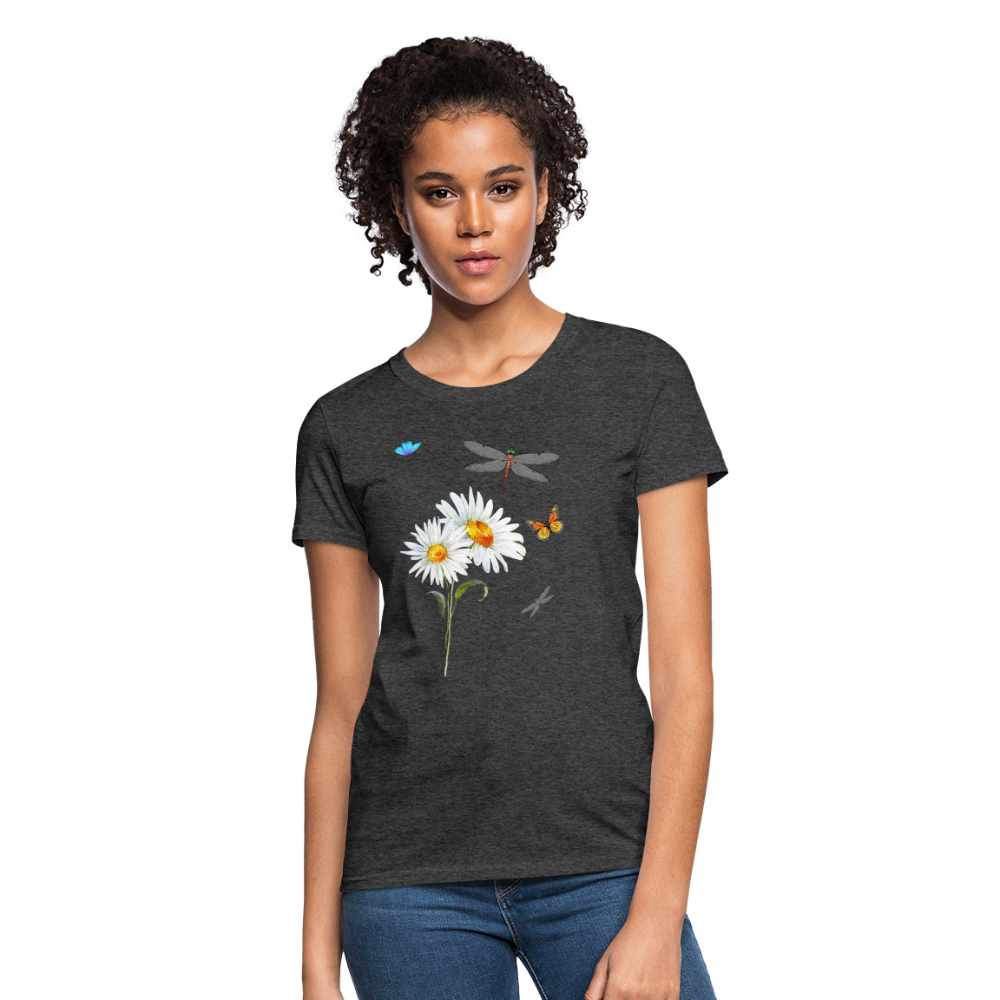 Women's T-Shirt - heather black